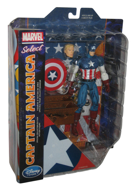 Marvel Select Captain America Disney Store Avengers Figure