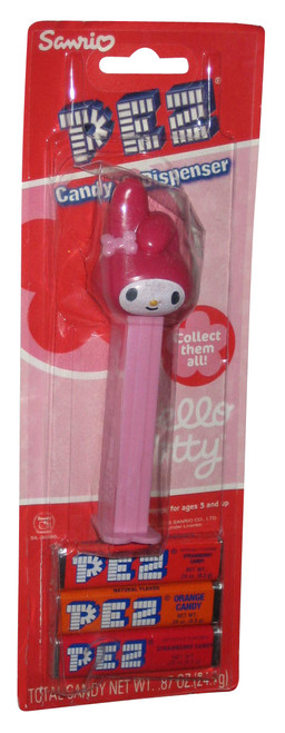 Hello Kitty Melody Sanrio Pink Candy PEZ Dispenser Toy