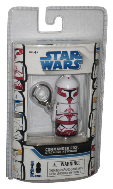 Star Wars Stack-Ems Commander Fox (2008) Basic Fun Keychain