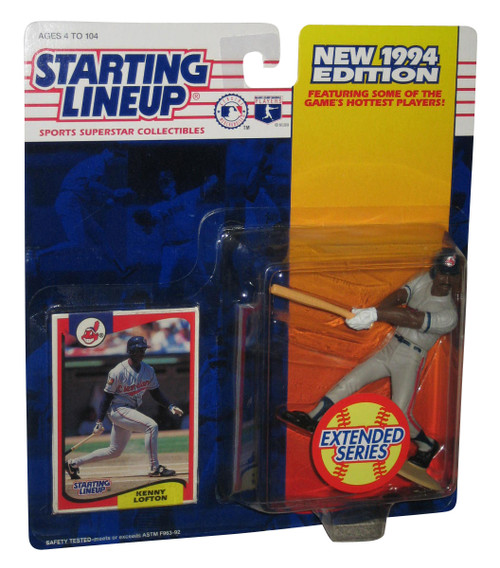 MLB Baseball Kenny Lofton (1994) Starting Lineup Kenner Figure