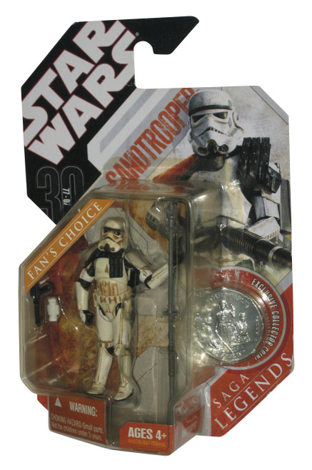 Star Wars 30th Anniversary Saga Legends Sandtrooper Figure - (Dirt Version)