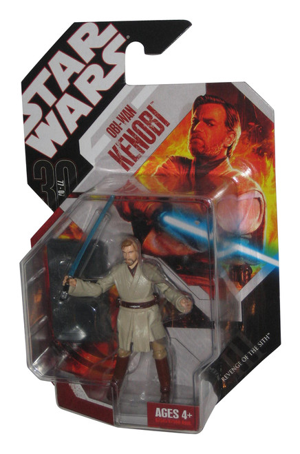 Star Wars 30th Anniversary (2007) Obi-Wan Kenobi On Lava Platform Figure #01