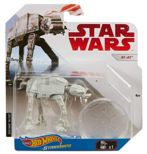 Star Wars Hot Wheels AT-AT (2016) Mattel Die-Cast Starships Toy