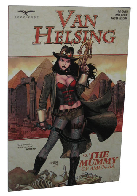 Van Helsing vs The Mummy of Amun Ra Paperback Book - (Patrick Shand)