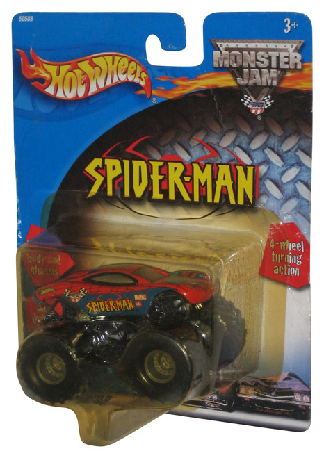 Marvel Comics Spider-Man (2001) Hot Wheels Monster Jam Toy Truck