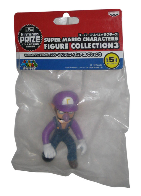 Nintendo Super Mario Bros. Prize Banpresto (2007) Japan Waluigi Figure Collection #3