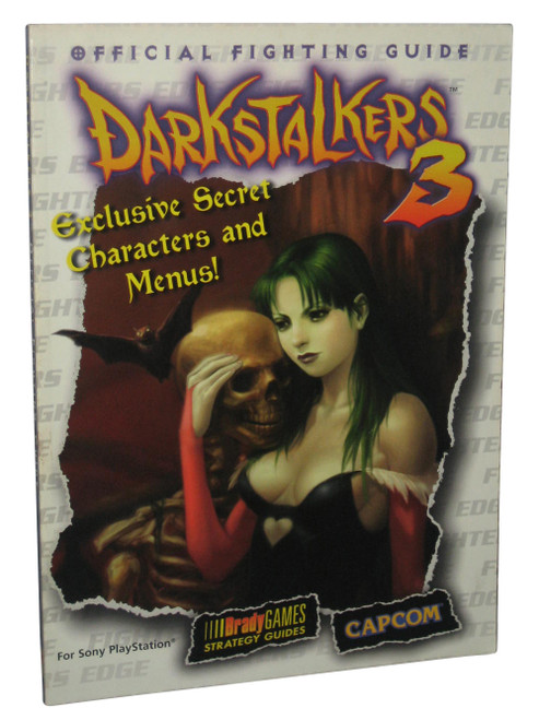 Darkstalkers 3 Brady Games Official Strategy Guide Book