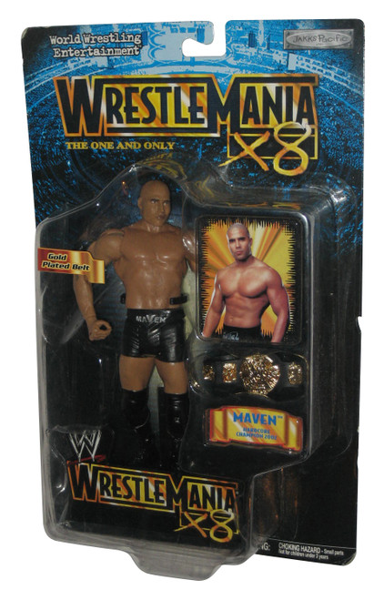 WWE WrestleMania X8 Hardcore Champion (2002) Marven Jakks Pacific Figure