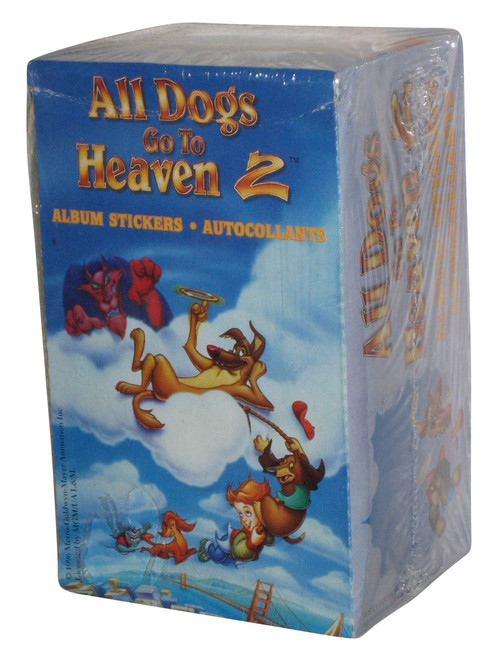 All Dogs Go To Heaven 2 (1996) Baio Italy Panini Album Sticker Box - (100 Packs)