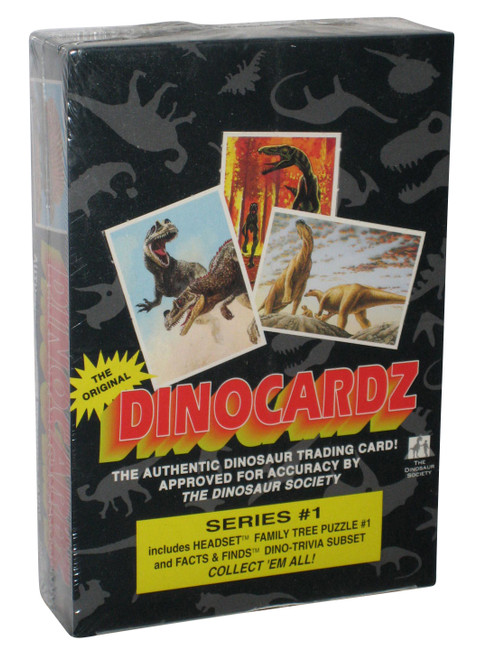 DinoCardz 1992 The Original Series 1 Sealed Cards Box - (36 Packs)