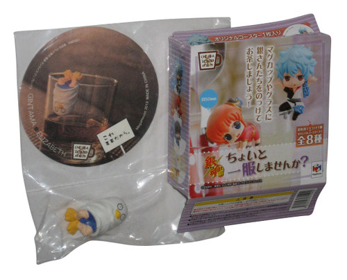 Gintama Elizabeth (2014) Mega House Anime Mini Figure w/ Paper Coaster