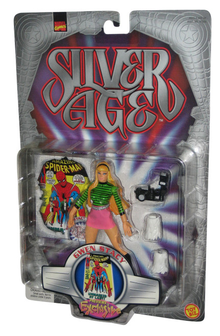 Marvel Comics Silver Ages Gwen Stacy (1999) Toy Biz Action Figure