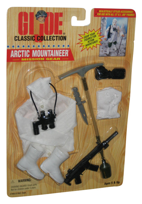 GI Joe Classic Collection Arctic Mountaineer Mission Gear (1996) 12 Inch Figure Accessory Set