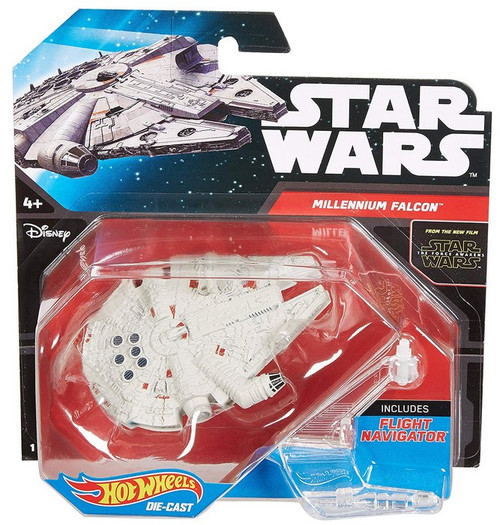 Star Wars Hot Wheels The Force Awakens (2014) Millenium Falcon Toy Starship