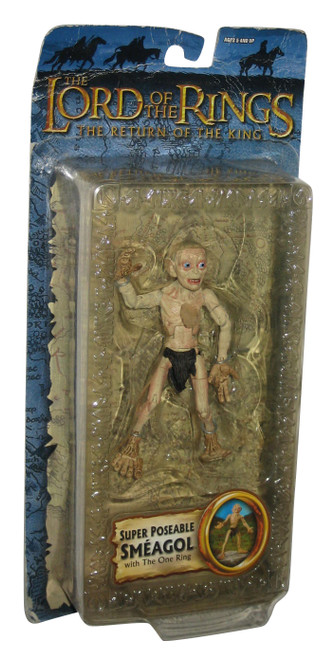 Lord of Rings Return of The King Smeagol w/ One Ring Toy Biz Figure