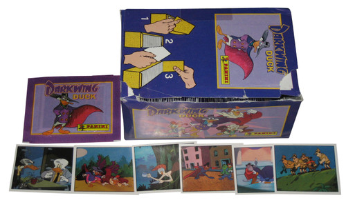 Disney Darkwing Duck Baio Italy Panini Album Sticker Box - (100 Packs)