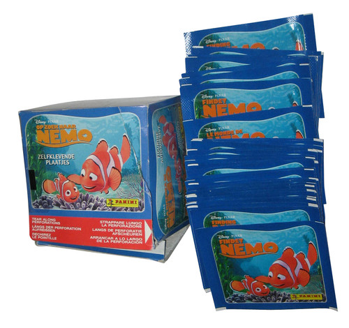 Disney Pixar Finding Nemo Baio Italy Panini Album Sticker Box - (37 Packs)