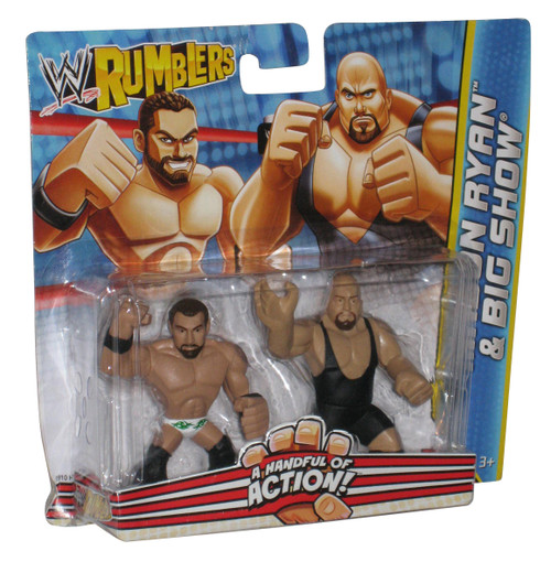 WWE Rumblers Mason Ryan & Big Show WWF Wrestling Figure Set - (2-Pack)