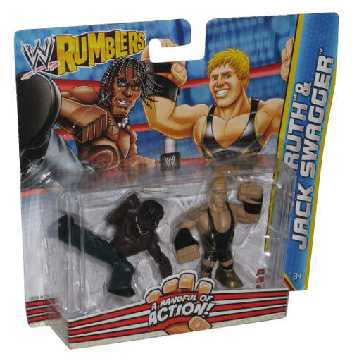 WWE Rumblers R-Truth and Jack Swagger WWF Wrestling Figure Set (2-Pack)