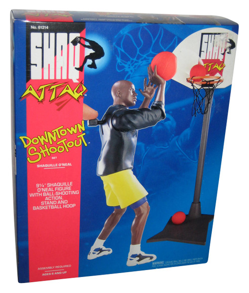 Shaq Attaq Shaquille O'Neal Downtown Shootout Figure Kenner Game