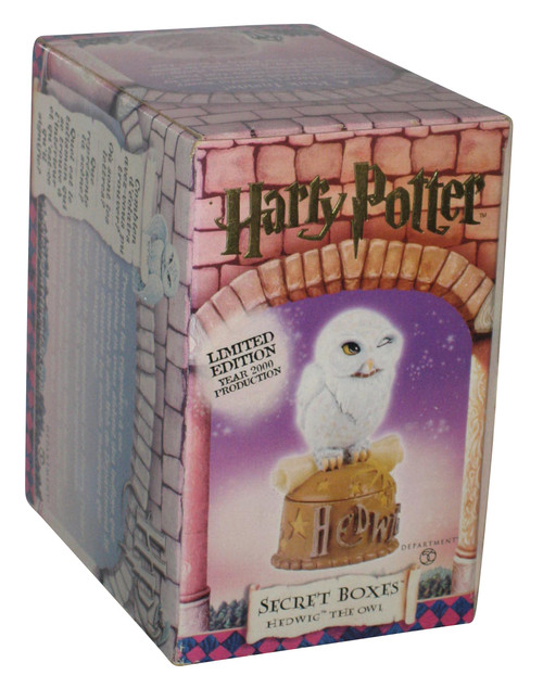 Harry Potter Secret Boxes Hedwig The Owl Department 56 Resin Trinket Box