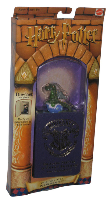 Harry Potter Volume VIII Norbert Figure w/ Storage Book - (Dragon Species of Great Britain and Ireland)