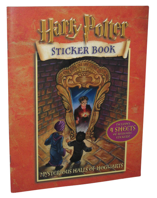Harry Potter Mysterious Halls of Hogwarts Sticker Book - (4 Reusable Sheets of Stickers)