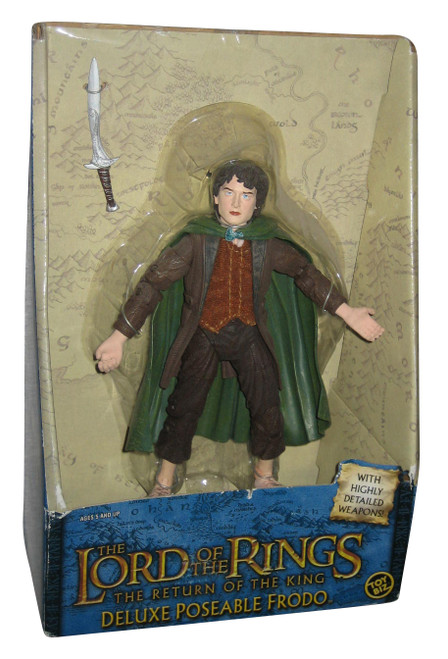 Lord of The Rings Frodo 8 inch Poseable (2004) Toy Biz Deluxe Action Figure
