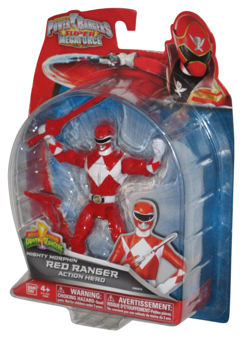 Power Rangers Super Megaforce (2014) Mighty Morphin Red Ranger 5-Inch Action Hero Figure