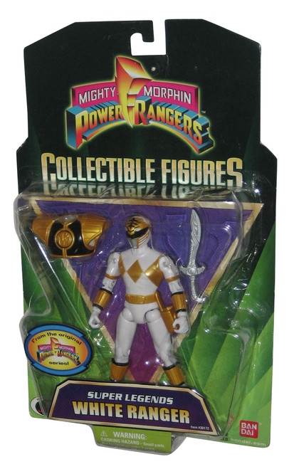 Power Rangers Collectible Super Legends White Ranger (2008) Bandai Figure