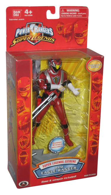 Power Ranger RPM Super Legends Extreme Red Eagle Ranger 7.5 Inch Figure