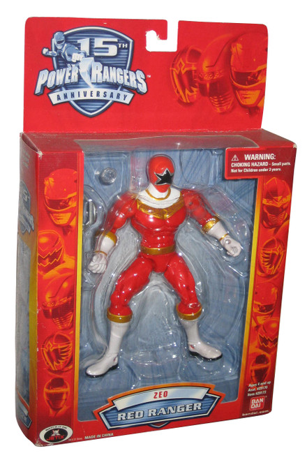 Power Rangers 15th Anniversary Zeo Red Ranger (2007) Bandai Figure