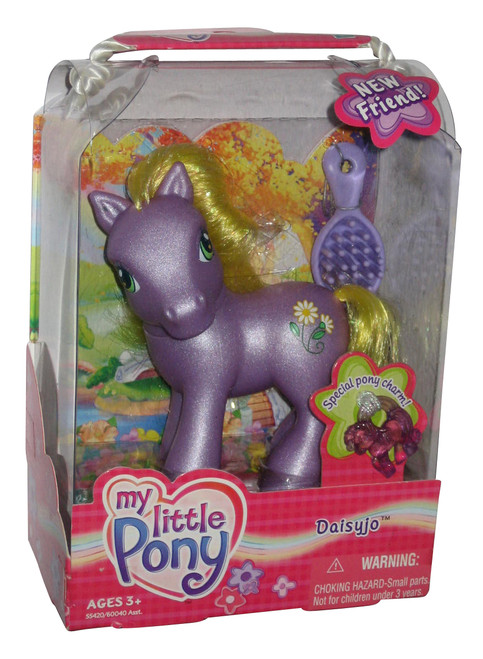 My Little Pony G3 Daisyjo (2003) Hasbro Toy Figure w/ Charm