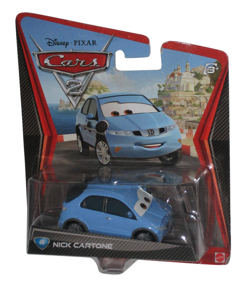 Disney Pixar Cars 2 Movie Nick Cartone #46 Die Cast Mattel Toy Car