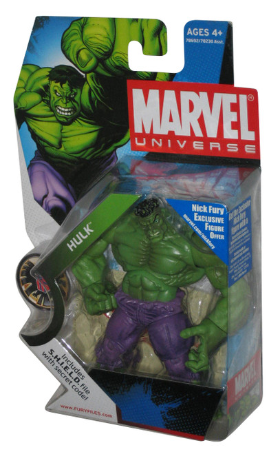 Marvel Universe Green Incredible Hulk (2008) Hasbro 3.75 Inch Figure #013