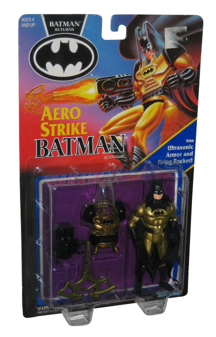 DC Batman Returns Aero Strike (1992) Kenner Figure w/ Ultrasonic Armor