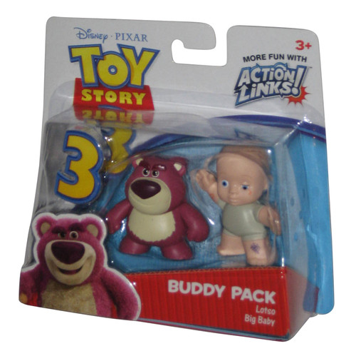 Toy Story 3 Buddy Pack Lotso & Big Baby Action Links Figure Set