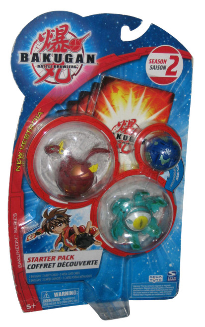 Bakugan New Vestroia Season 2 Starter Pack (2008) Spin Master Toy 3-Pack