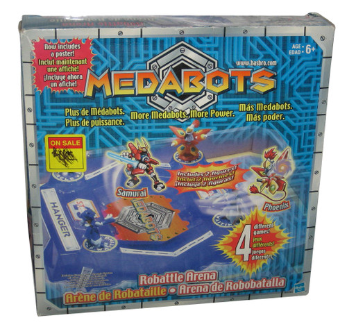 Medabots Robattle Arena (2001) Hasbro Toy Figure Stadium Game