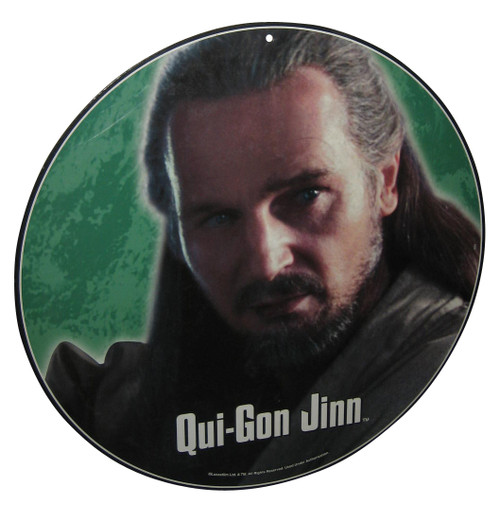 Star Wars Episode I Qui-Gon Jinn Pepsi Promo Picture Cardboard - (Defeat The Dark Side And Win Game)