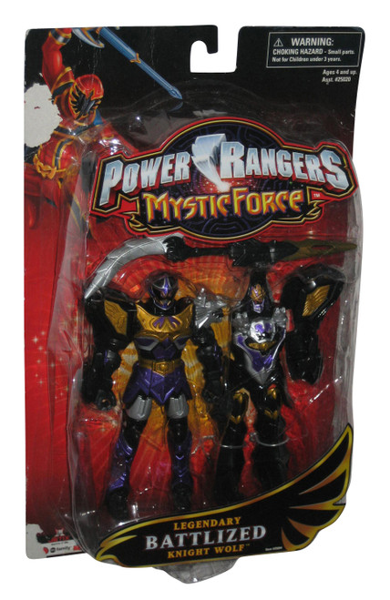 Power Rangers Mystic Force Legendary Battlized Knight Wolf Action Figure