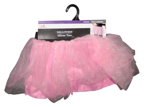 Halloween Pink Glitter Tutu - (Woman's Small / Medium)