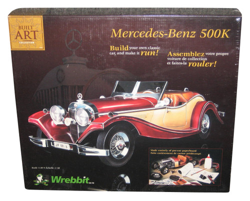 Mercedes-Benz 500K Roadster Wrebbit 1:10 Model Kit CBC-203 - (Built Art Collection)