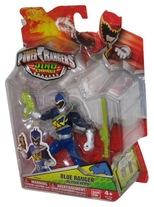 Power Rangers Dino Super Charge (2014) Bandai Blue Hero Action Figure