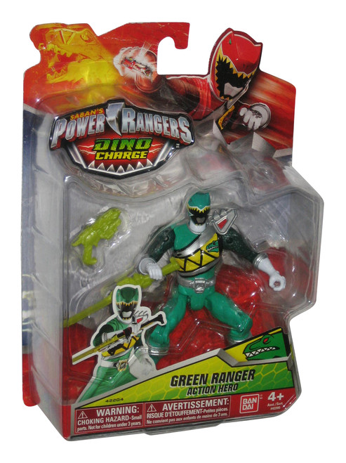 Power Rangers Dino Super Charge (2014) Bandai Green Hero Action Figure