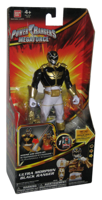 Power Rangers Megaforce (2013) Bandai Ultra Morphin Black Ranger Figure