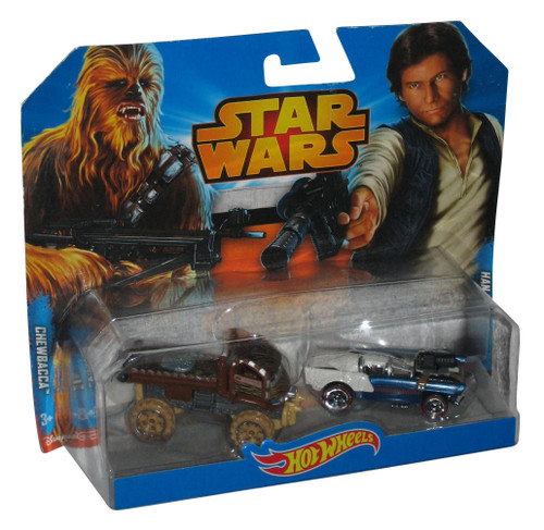 Star Wars Hot Wheels Han Solo & Chewbacca (2014) Character Car Toy Set 2-Pack