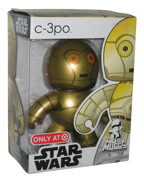 Star Wars Mighty Muggs C-3PO Droid Hasbro Vinyl Figure