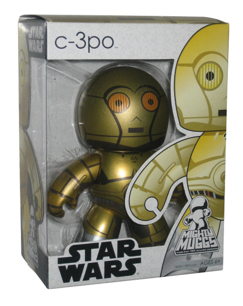 Star Wars Mighty Muggs Hasbro C-3PO Droid Vinyl Figure