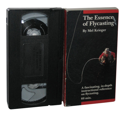 The Essence of Flycasting Vintage VHS Tape - (Mel Krieger)